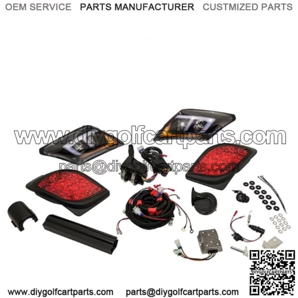 Light Kit LED Ultimate Plus Yamaha Drive2 2017-Up with Hi Low Beam 02-058