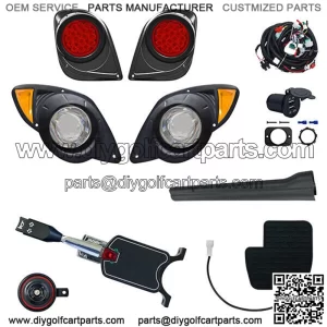 Light Kit, Yamaha Drive2 12-48V, 2020+,(Standard, OE Pedal Mount) RHOX