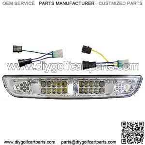 LED Headlight Bar with Adapters for E-Z-Go Medalist/TXT 1994-2013