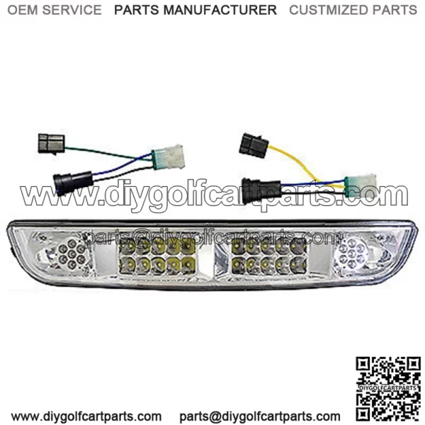 LED Headlight Bar with Adapters for E-Z-Go Medalist/TXT 1994-2013