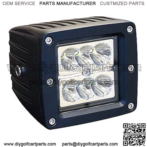 Utility Spotlight, LED, 3.25", 12-24V, 24W, 1500 Lumens