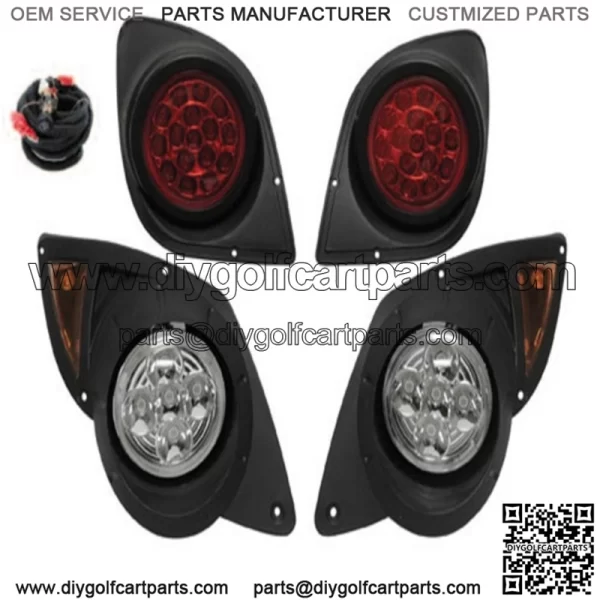 2007-2016 Yamaha Drive G29 LED Basic Light Kit Golf Cart Carts Cart JBCarts