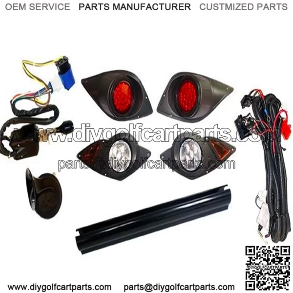2007-2016 Yamaha Drive G29 LED Deluxe / Street Light Kit Golf Cart Carts Cart