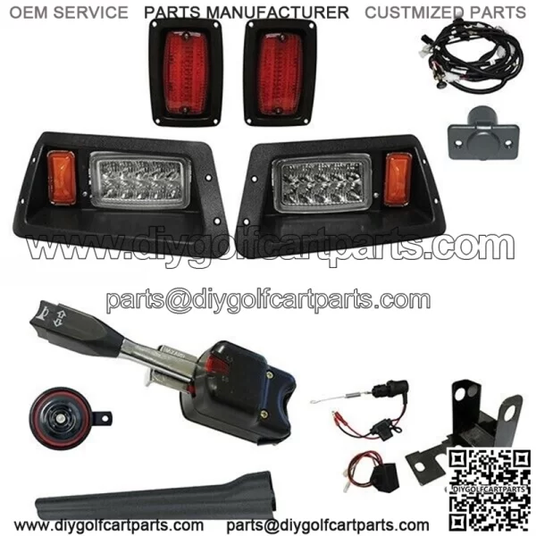 Standard LED Adjustable Light Kit for Yamaha G22 Golf Cart