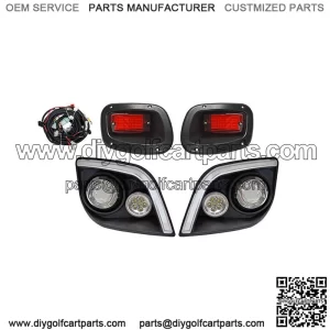 Golf Cart EZGO Express LED Light Kit with RGBW Accent Lights