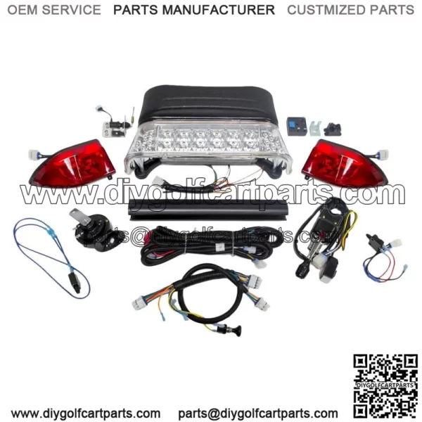 LED Light Kit Fits Electric Club Car Gas Precedent Mid 2008-Up Golf Carts