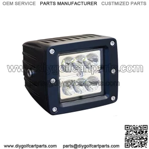 Golf Cart 1500 Lumen LED Utility Spotlight 3.25" (12-24V/ 24W)