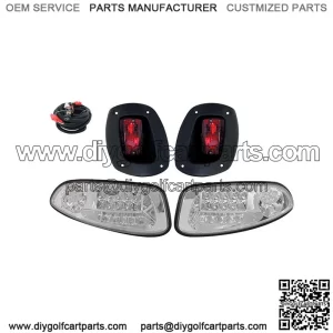 Golf Cart EZGO RXV SS Clear LED Factory Style Light Kit