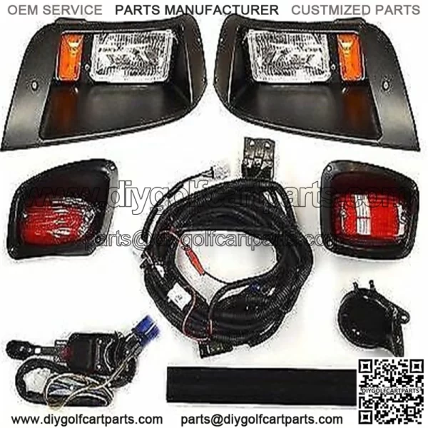 Deluxe LED Light Kit for EZGO TXT Golf Carts 1994-2013