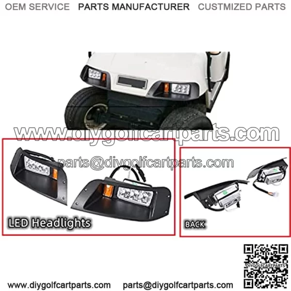 EZGO TXT LED Light Kit W/Upgrade Harne| Golf Cart LED Light Kit for EZGO TXT 1996-2013 Gas&Electric - Image 3