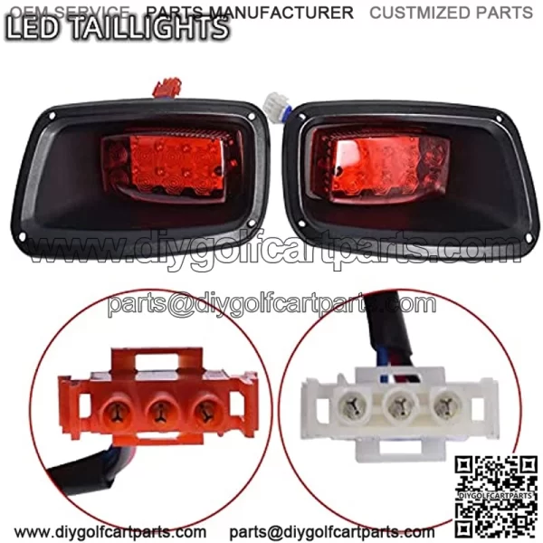 EZGO TXT LED Light Kit W/Upgrade Harne| Golf Cart LED Light Kit for EZGO TXT 1996-2013 Gas&Electric - Image 4