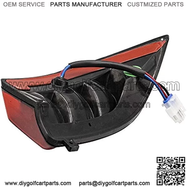 Golf Cart LED Taillight for Club Car Precedent 2004-Up and Tempo 2018-Up Models Replacements 12V 3 Wires Rear Light kit - Image 2