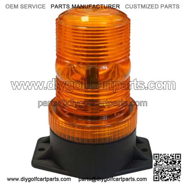 Universal Golf Cart Strobe Light - Amber - EZGO, Club Car, Yamaha