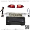 PROFX LED Light Kit for Club Car Precedent (2004-Up) Gas Golf Cart - Full LED Headlight Kit with Tail Lights