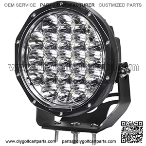 LED Offroad Light, 168W 15000 LMS 12V/24V led Pod Spotlight Lights with OSRAM P7 Led Chips, Off Road Lights, Led Work Lights for Truck Tractor Jeep ATV UTV Golf Cart Jeep Boat (7 inch)