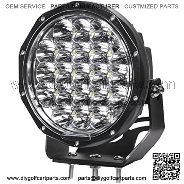 LED Offroad Light, 168W 15000 LMS 12V/24V led Pod Spotlight Lights with OSRAM P7 Led Chips, Off Road Lights, Led Work Lights for Truck Tractor Jeep ATV UTV Golf Cart Jeep Boat (7 inch)