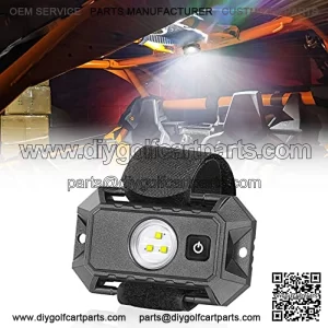 LED Dome Light, Niking Auto Universal Roll Bar Mount LED Interior Light Dome Light w/Switch Roll Cage Light Car Reading Light Courtesy Work Light for UTV ATV Polaris RZR Golf Cart