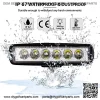 10pcs 18W 6 Inch LED Work Light Spot Beam Single Row LED Light Bar 12V 24V Super Slim Offroad Driving Lights Fog Lamps for Truck Tractor Boat 4x4 Car SUV ATV - Image 5