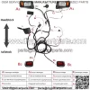 3 Version Golf Cart LED Headlight and Tail Light for EZGO TXT Freedom Carts (12V-48V) with Turn Signals Kits, Safe Daytime Running Lights & Multi Color App Bluetooth Control Light Kits - Image 2