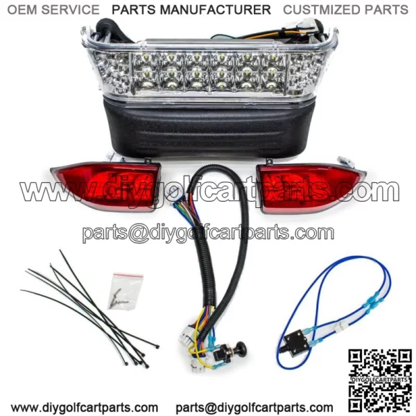 Golf Cart LED Harness Head & Taillights for Club Car Precedent