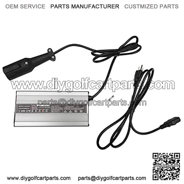 Club Car 48 Volt for Golf Cart Battery Charger 5 amp - with 3 Pin Charge Plug - Image 3