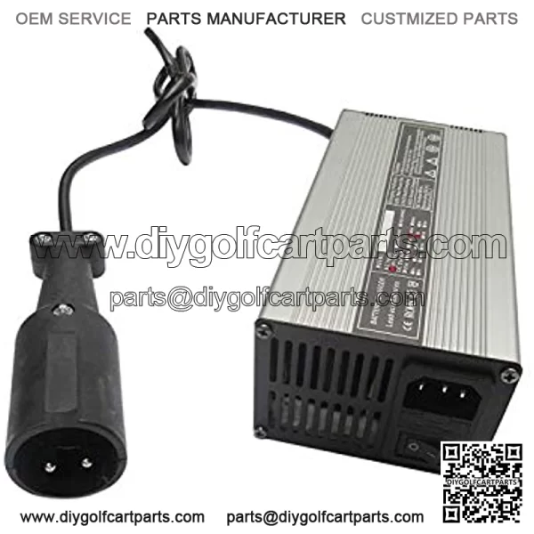Club Car 48 Volt for Golf Cart Battery Charger 5 amp - with 3 Pin Charge Plug - Image 4
