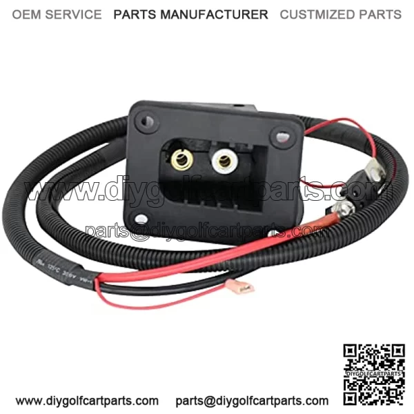 Golf cart Charger Receptacle??36V Powerwise Charger Receptacle Fit  for EZGO Golf Cart Medalist & TXT DCS/PDS Item??with Harness. OEM#73345G01/73051-G29+73063-G01 - Image 4