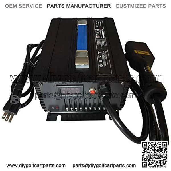36V 20A Battery Charger for EZGO EZ-GO TXT 96-Up Golf Cart, Powerwise Style D-Plug - Image 2