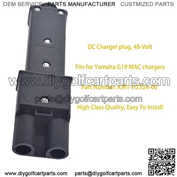 Cargador de bater??a DC Plug de repuesto para carrito de golf Yamaha G19 cable DC MAC cargadores 48 voltios # JR1-H235A-00 - Image 3