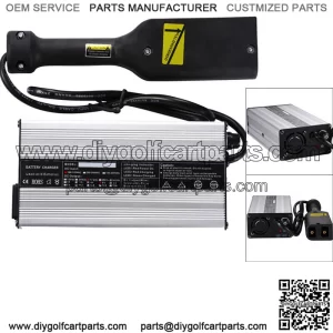 For Ez Go Club Car DS EZgo TXT Yamaha 36 Volt Golf Cart Battery Charger "D" Styl