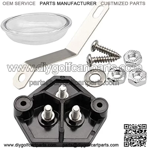 Lester Power Drive Charger 30 Amp Dual Link Fuse Kit, Golf Cart, Fits Club Car EZGO 1012101,31567G1,603207 - Image 2