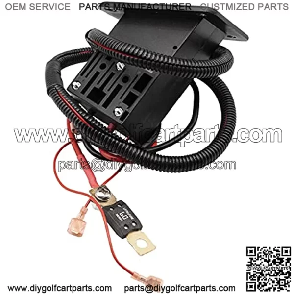 36V Powerwise Charger Plug or Charger Receptacle for EZGO TXT Medalist Electric Golf Carts 28137G02,73063-G01, - Image 3