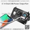 Golf Cart EZGO Key Switch Console Panel,Include DC 9V-48V 3.1A Fast Charge Dual USB Charger Sockets & Digital Voltmeter & Forward Reverse Switch,Fits EZGO TXT & Medalist PDS - Image 4