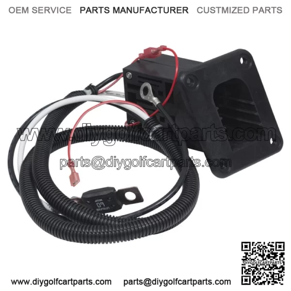 EZGO TXT Golf Cart Non DCS/PDS  Receptacle - Fits 1994.5-Up - Image 2