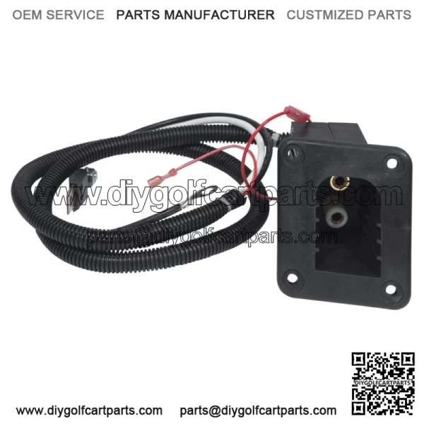 EZGO TXT Golf Cart Non DCS/PDS  Receptacle - Fits 1994.5-Up - Image 3