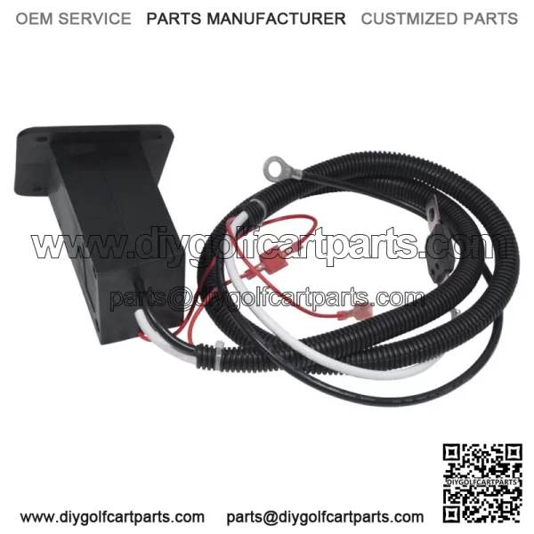 EZGO TXT Golf Cart Non DCS/PDS  Receptacle - Fits 1994.5-Up - Image 4