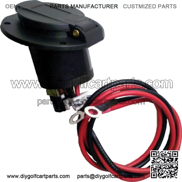 Star EV Classic 2,4,6 (+2), Sport 2,4 (+2) OEM Charger Receptacle 2RC060