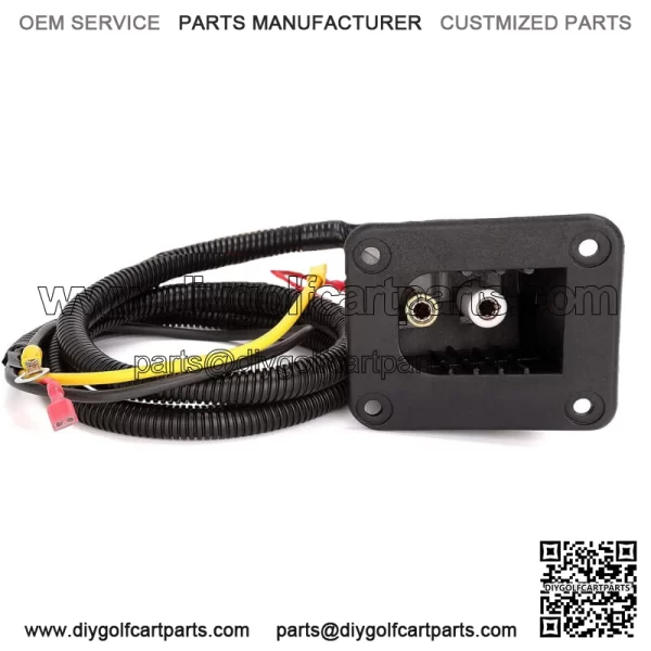 Golf Cart Charger Receptacle with Harnefor 36V EZGO TXT Medalist 94+,73063G01