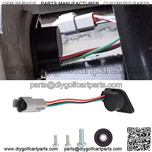 Golf Cart Speed Sensor for Club Car DS and Precedent 2004-up, with High Speed Magnet IQ Speed Sensor for Golf Cart with ADC Motor 102704901 102265601 - Image 3