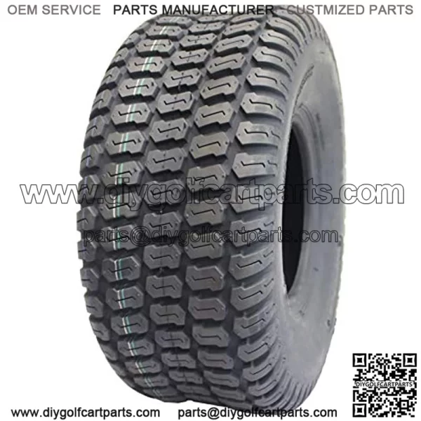 S-374, Turf Tread, 4 Ply, NHS, Tubeless, Lawn and Garden Tractor Tire (15x6.00-6)