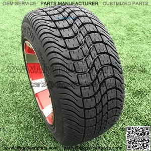 205/50-10 DOT Low Profile Golf Cart Tires - Set of 4