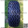 14" Vampire GloBlack Aluminum Wheels and 23X10-14 All Terrain Tire Combo - Set of 4 - Image 3