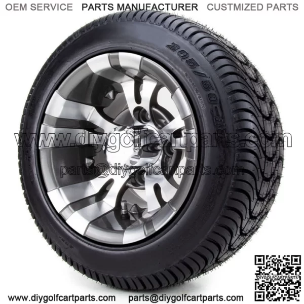10" Tires and Wheels Combo