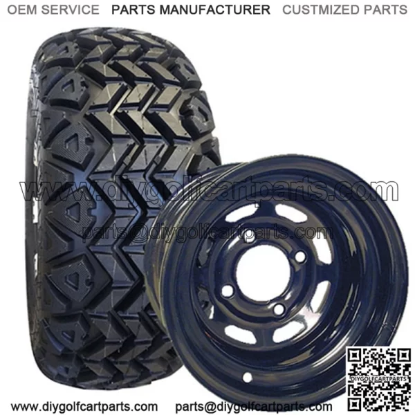 22x11-10" Tire & Wheel (22" Tall Pre-Mounted) - Image 4