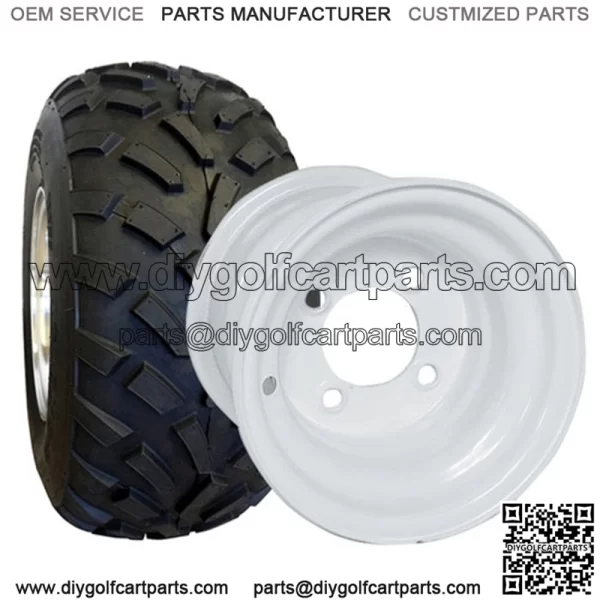 18x8-8" Tire/Wheel Combo (18" Tall Pre-Mounted) - Image 2
