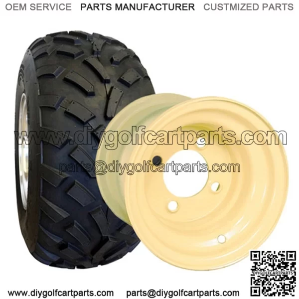 18x8-8" Tire/Wheel Combo (18" Tall Pre-Mounted) - Image 3