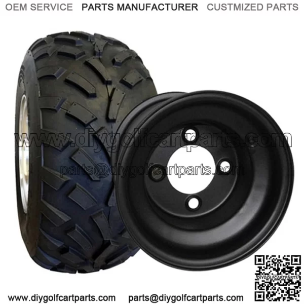 18x8-8" Tire/Wheel Combo (18" Tall Pre-Mounted) - Image 4