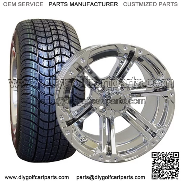 225/30-14" Wheel/Tire Combo (19.5" Tall Premounted) - Image 3