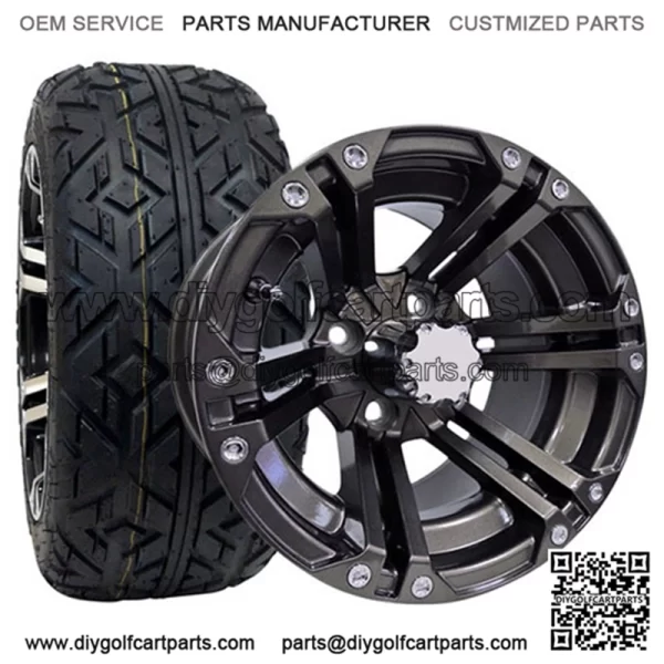 Golf VX 215/35 - 12" Tire/Wheel Combo (18" Tall, DOT) - Image 3
