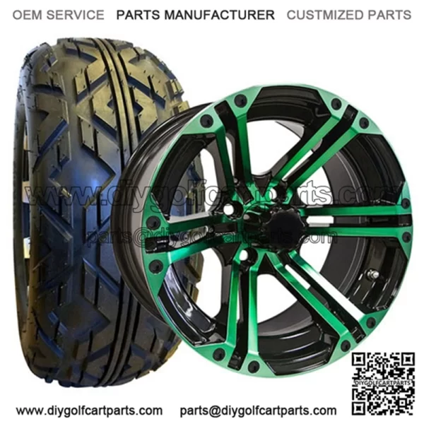 Golf VX 215/35 - 14" Tire & Wheel Combo (20" Tall) - Image 2